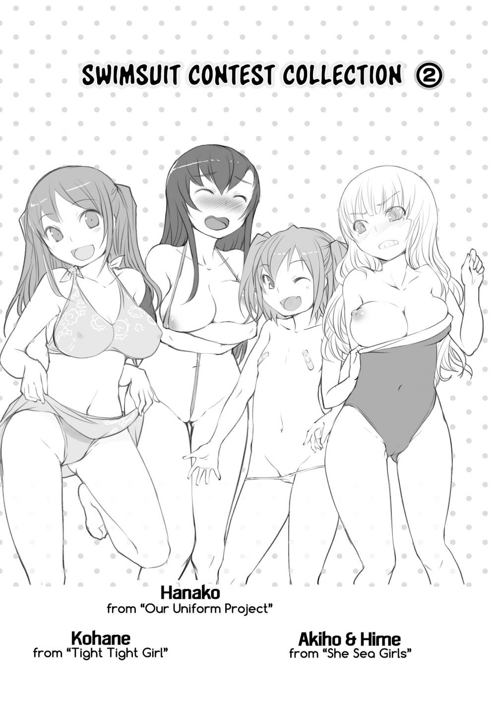 Hentai Manga Comic-Peachy-Butt Girls-Chapter 15 - swimsuit contest collection-2